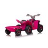 Quad Bike Rosa Eléctrica con Remolque XMX630T