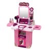 Maletín de juguete rosa para niños, ideal para juegos de belleza.