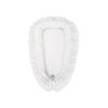 Baby Nest Premium Cocoon For Infants With A Ruffle My Sweet Baby- White