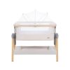 Cuna Colecho Nanna Beige Kikkaboo con Ajuste de Altura
