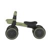 Correpasillos Kikkaboo Blinky verde 1-3 años con sillín ajustable, vista lateral
