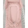 Baby Nest Premium Cocoon For Infants With A Ruffle My Sweet Baby- Pastel Pink
