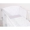 Juego de Cama para Bebé My Sweet Baby 2 Piezas Estrellas Grises - imagen 2