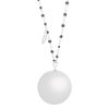 Llamador de Ángeles Proudmama en Rosa y Gris - Joyería Embarazo