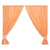 Cortinas para Habitación de Bebé - Corazones Naranjas - My Sweet Baby