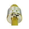 Micrófono Inalámbrico USB Altavoz Karaoke WS-858 Dorado
