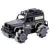 Coche Todo Terreno RC con Control Remoto 360° Rotación 1:12 Negro