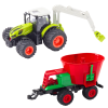 Tractor Agrícola con Sembradora y Agarrador Rotativo RC 2.4G