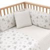 Jgo 2 Pcs.f.nordica Cuna 70 Globe Crudo 110x170x3 Cm - Cambrass - imagen 2