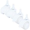 Ruedas para Cuna My Sweet Baby - Set de 4 Blancas