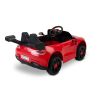 Coche eléctrico infantil Toyz Volti rojo con puertas abatibles, vista frontal