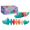 Set Educativo de Pirámide Suave Cocodrilo