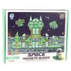 Bloques Magnéticos Espaciales Estación Espacial 4D 108pcs