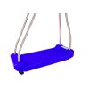 Columpio de Jardín Plástico Azul Marino 5252