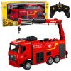 Camión de bomberos RC Huina 1362 con cañón de agua, vista frontal