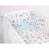 Juego de Cama para Bebé My Sweet Baby 2 piezas Zorros Beige/Menta - imagen 2