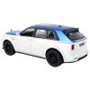 Coche R/C 1:20 Blanco y Azul Control Remoto