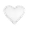 Cojín Decorativo Corazón Blanco My Sweet Baby - Elegante y Acogedor