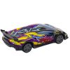 Coche Deportivo Teledirigido con Luces LED Color Púrpura 1:22