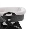 Garnitura Capazo Reversible Candela Crudo 35x75x35 Cm - Cambrass