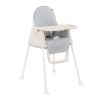 Trona 3en1 Creamy Gris Kikkaboo para Bebés - imagen 2