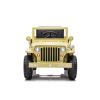 Coche eléctrico JH-103 color caqui 4x4