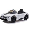 Coche de Batería BMW I8 Coupe Blanco Lean cars para Niños