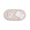 Pack colchoneta capazo Cloe Cambrass color rosa, vista de las piezas