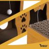 Rascador para Gatos Purlov - Casa de Dos Pisos Eco-Friendly - imagen 3