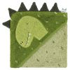 Toalla Capa Mr. Dino Trixie - 75x75cm Suave y Orgánica