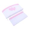 Protector de Cuna XXL My Sweet Baby - Corazones Rosa Cuadros - imagen 2
