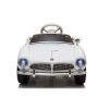 Coche Eléctrico Infantil BMW Retro Blanco