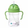 Botella con sorbete B.box 240ml en color Ocean con diseño ergonómico