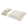Jgo 2 Pcs.f.nordica Cuna 70 Vichy10 Beige 110x170x3 Cm - Cambrass - imagen 2