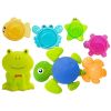 Kit de baño tortugas con cascada de plástico