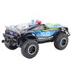 Coche de policía RC Off-Road 1:8 para juegos al aire libre en el jardín.