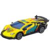 Coche Deportivo RC con Luces LED Amarillo 1:22