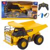Camión volquete de construcción RC 1:24 con luces LED