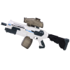 Rifle de Agua Automático M416 Blanco Sin Cable