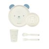 Juego de vajilla infantil Kikkaboo Bear with me Azul