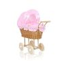 Cochecito de Muñecas Mimbre My Sweet Baby con Ropa