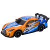 Coche Deportivo Teledirigido con Cuerpo Iluminado Naranja