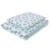 Juego de Cama de Algodón para Bebé My Sweet Baby - Erizos Menta