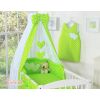 Dosel de Cuna My Sweet Baby - Canopy de Tela con Corazones