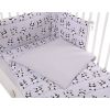 Juego de Ropa de Cuna My Sweet Baby 2 Piezas Panda Gris - imagen 3