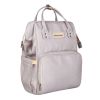 Bolsa de mamá Kikkaboo Siena Gris - Elegante y funcional