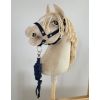 Halter A3 y Tether de My Sweet Baby para Hobby Horse - Azul Marino