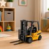 Carretilla elevadora Huina 1577 en acción transportando cargas