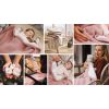 Manta de Algodón Aislante Rosa Babyono para Bebés