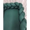 Protector de Cuna Knot Bumper XXL Bottle Green - My Sweet Baby